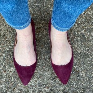 Tory Burch Elizabeth Flat Sz 5 Port